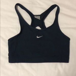 Nike Navy Sports Bra
